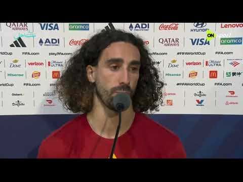 World Cup 2026 – Spain's players meet after victory