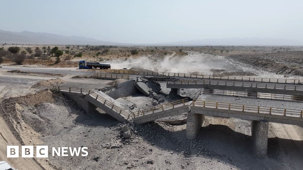 US strikes in Iran enter seventh night of consecutive attacks