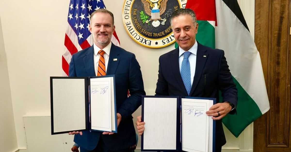 Jordan and US agree on trade deal
