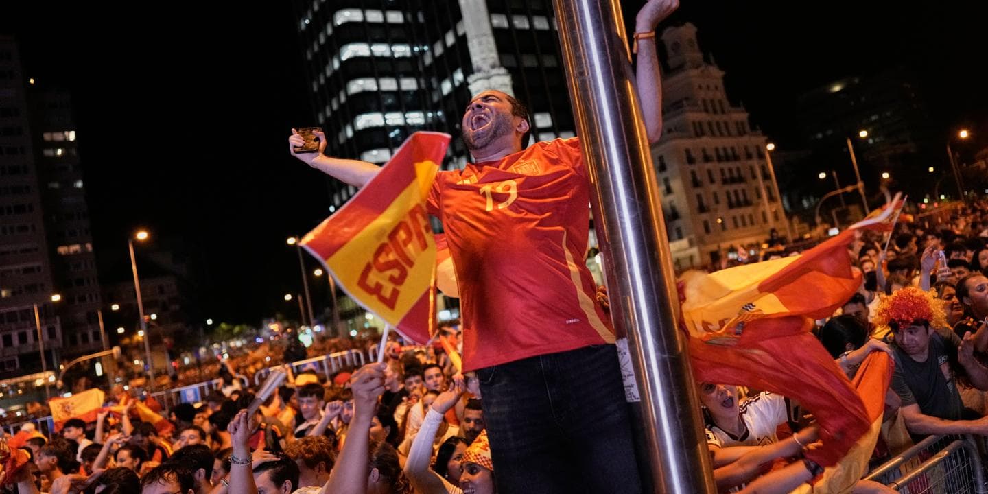Madrid celebrates Spain victory