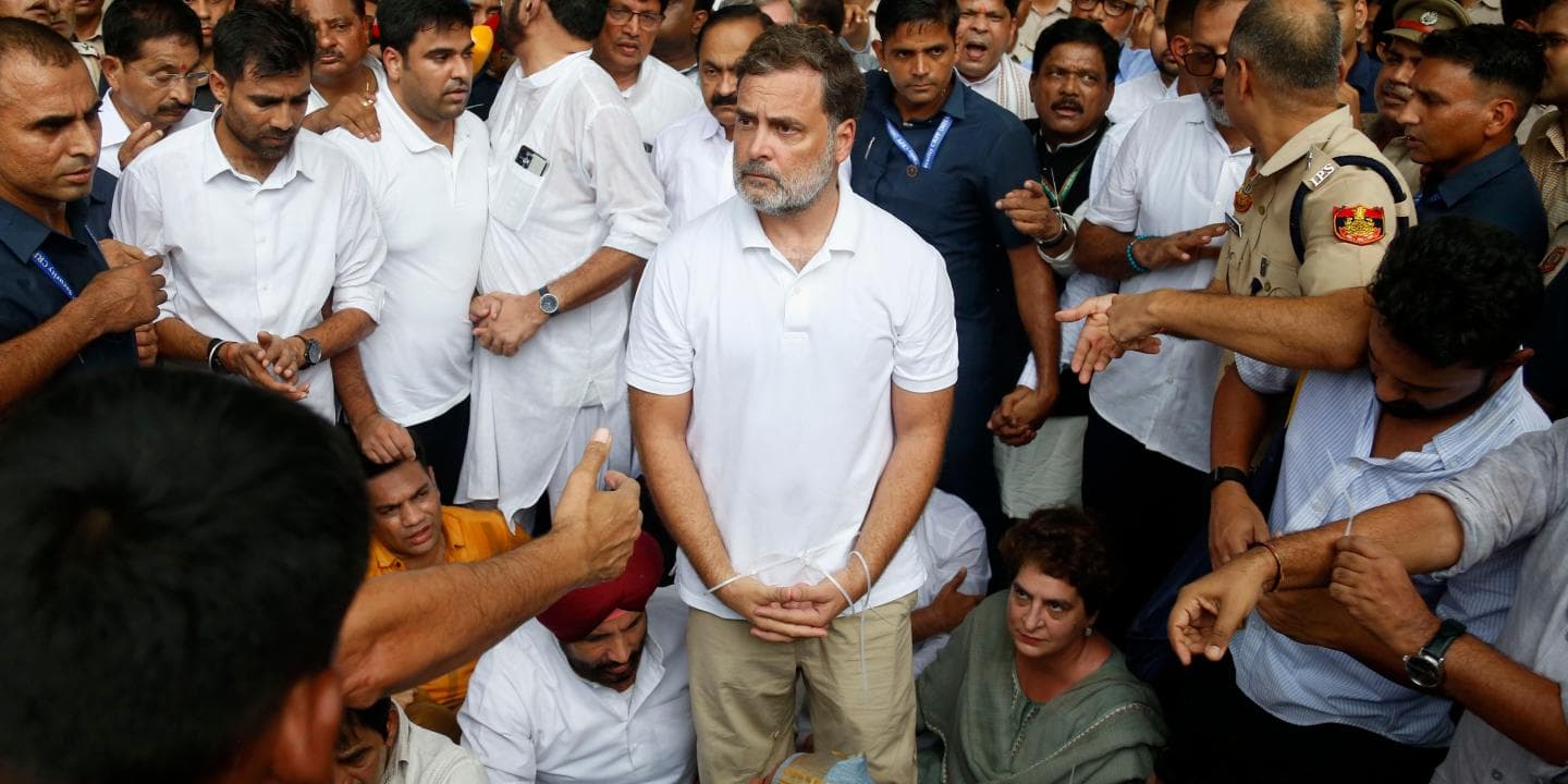 Gandhi Calls on Modi to Resign Over Protest Action