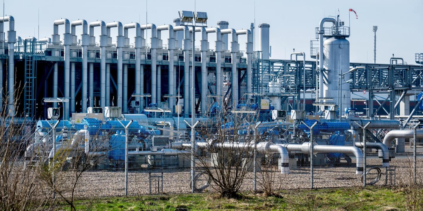 European gas reserves at all-time lows