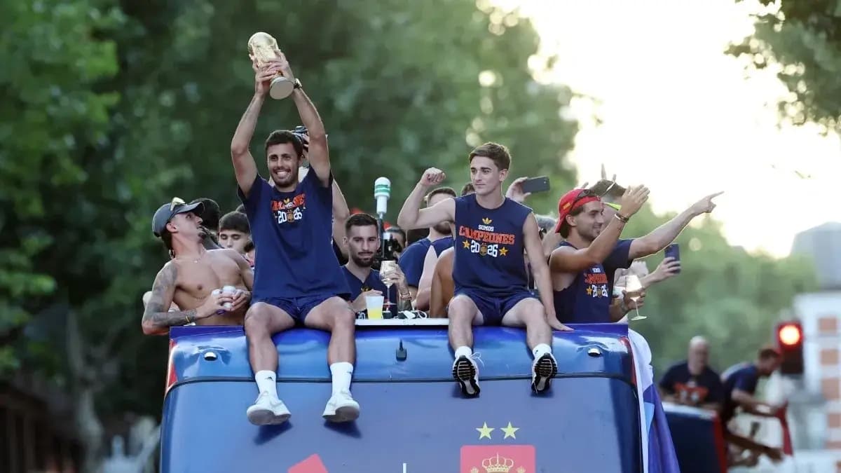 Spanish town honors World Cup heroes
