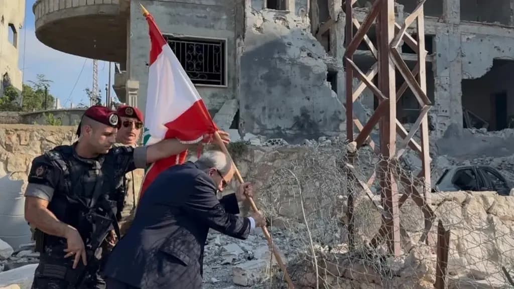 Salam's visit to Zahle El-Gharbia