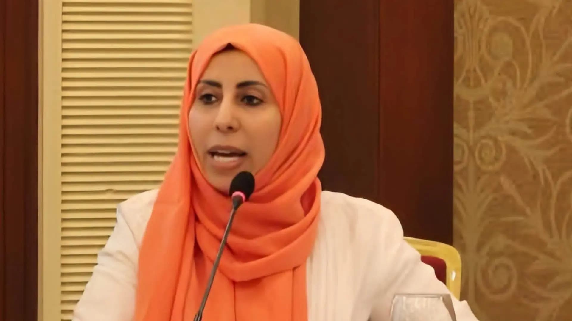 Yemeni Foreign Minister Dr. Afrah Abdulaziz Al-Zuba