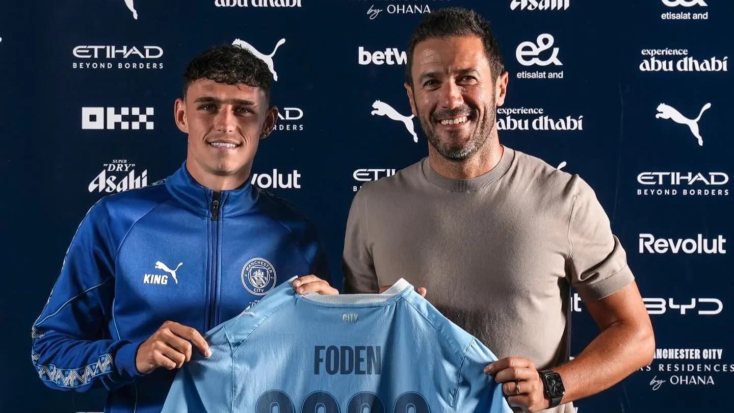 Manchester City Signs Foden till 2030