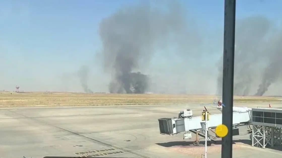 Explosion heard near Erbil Airport