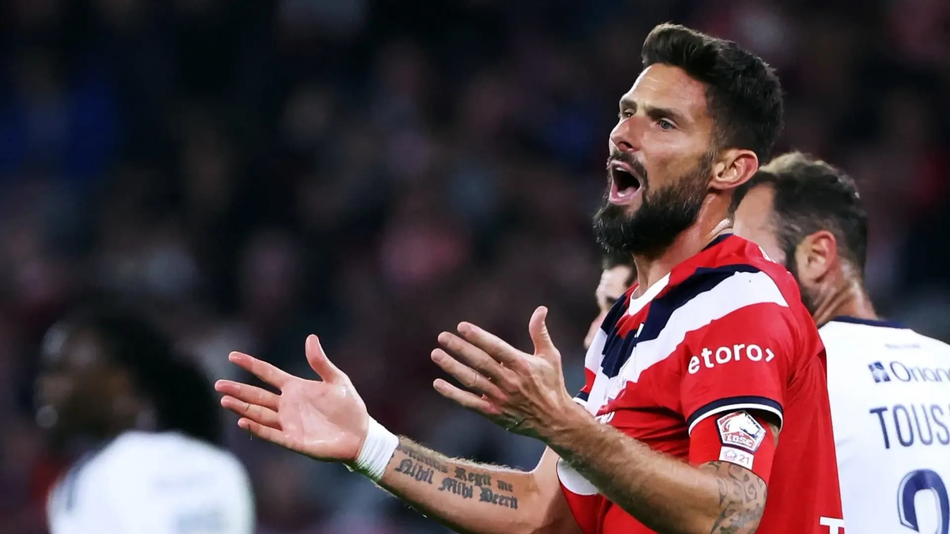 French League Giroud Saves Lille Lens Restores Balance