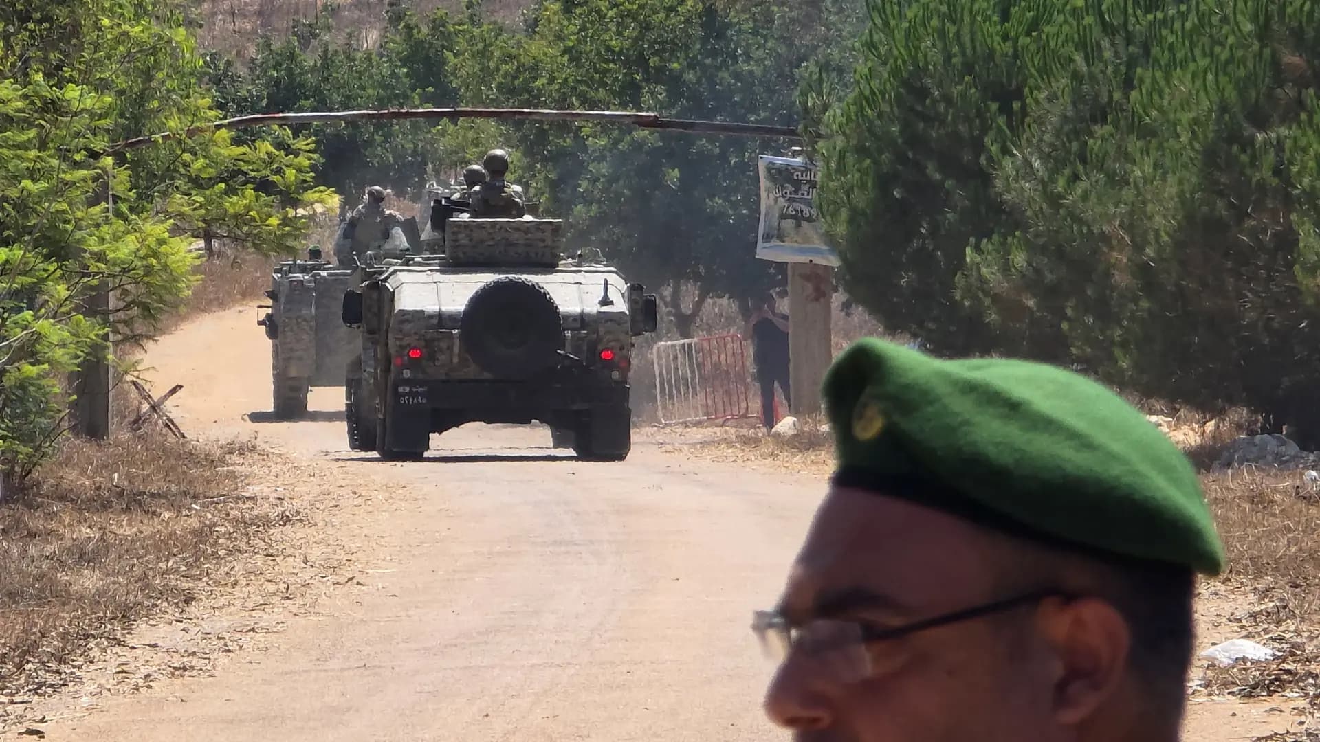 Israeli Army Fires Warning After Lebanese Infiltration