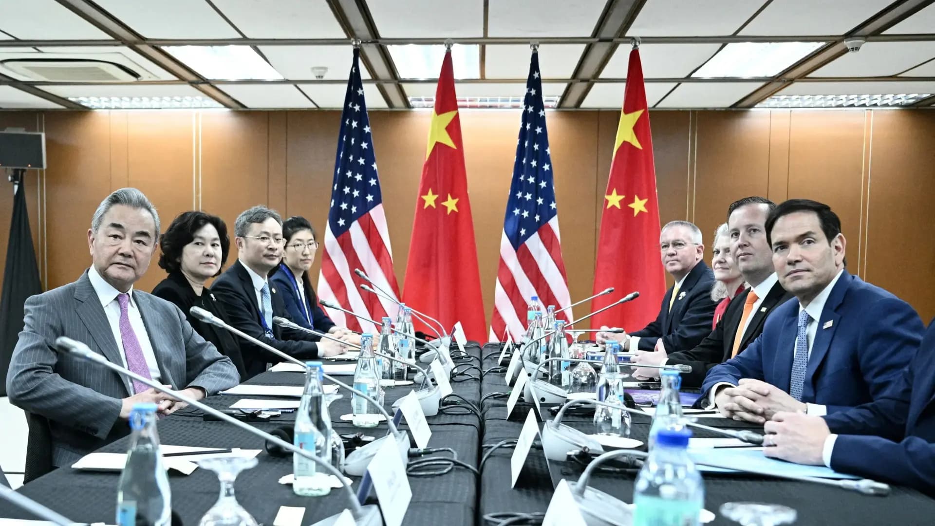 US and Chinese foreign ministers discuss Xi's Washington visit and Iran conflict