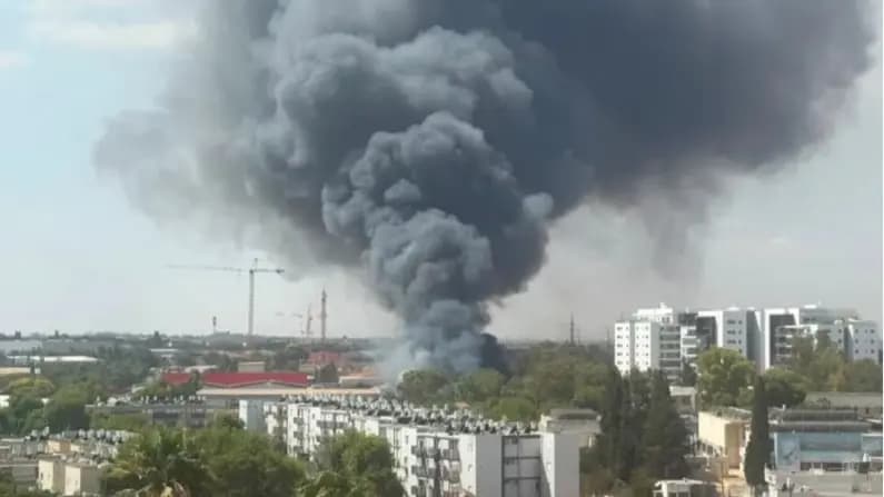 Ammonia Leak After Factory Fire in Israel