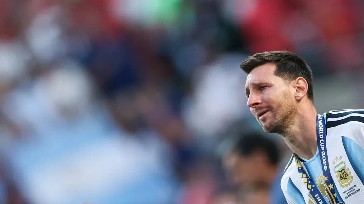 Messi's first comment on 2026 World Cup defeat