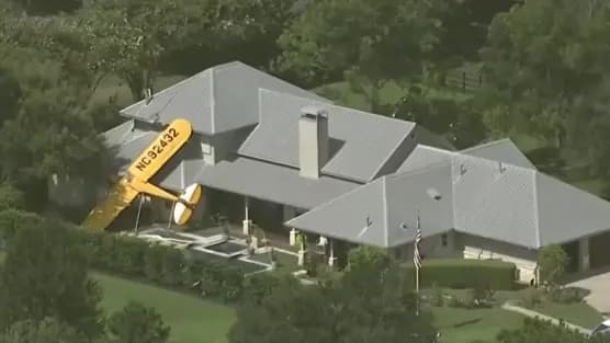 Accident: US plane hits Texas home