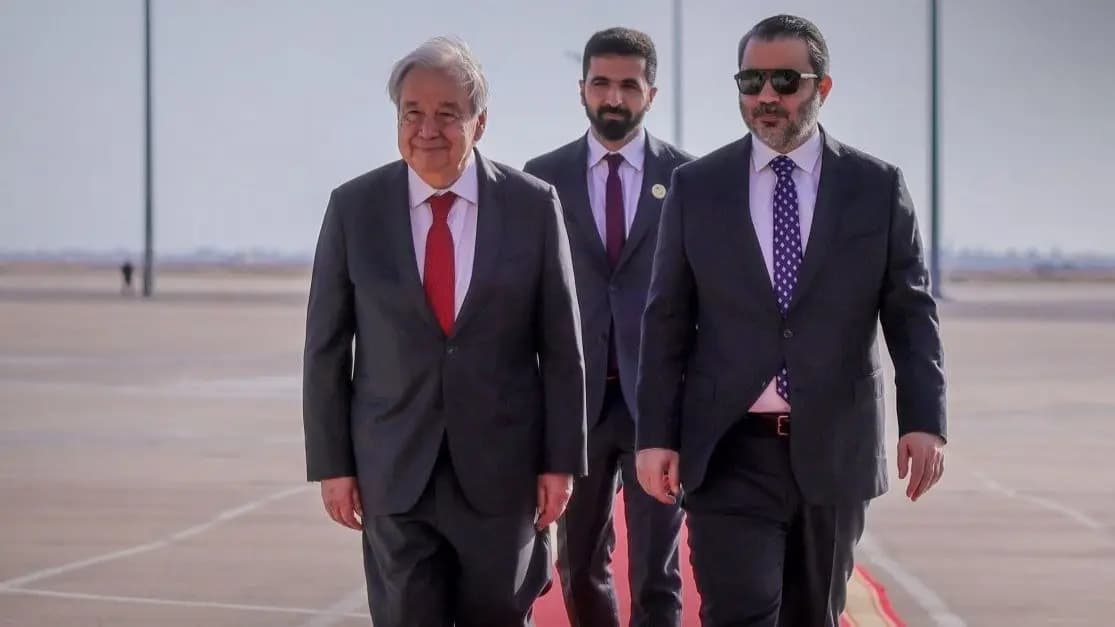 Guterres' First Damascus Visit Since 2009