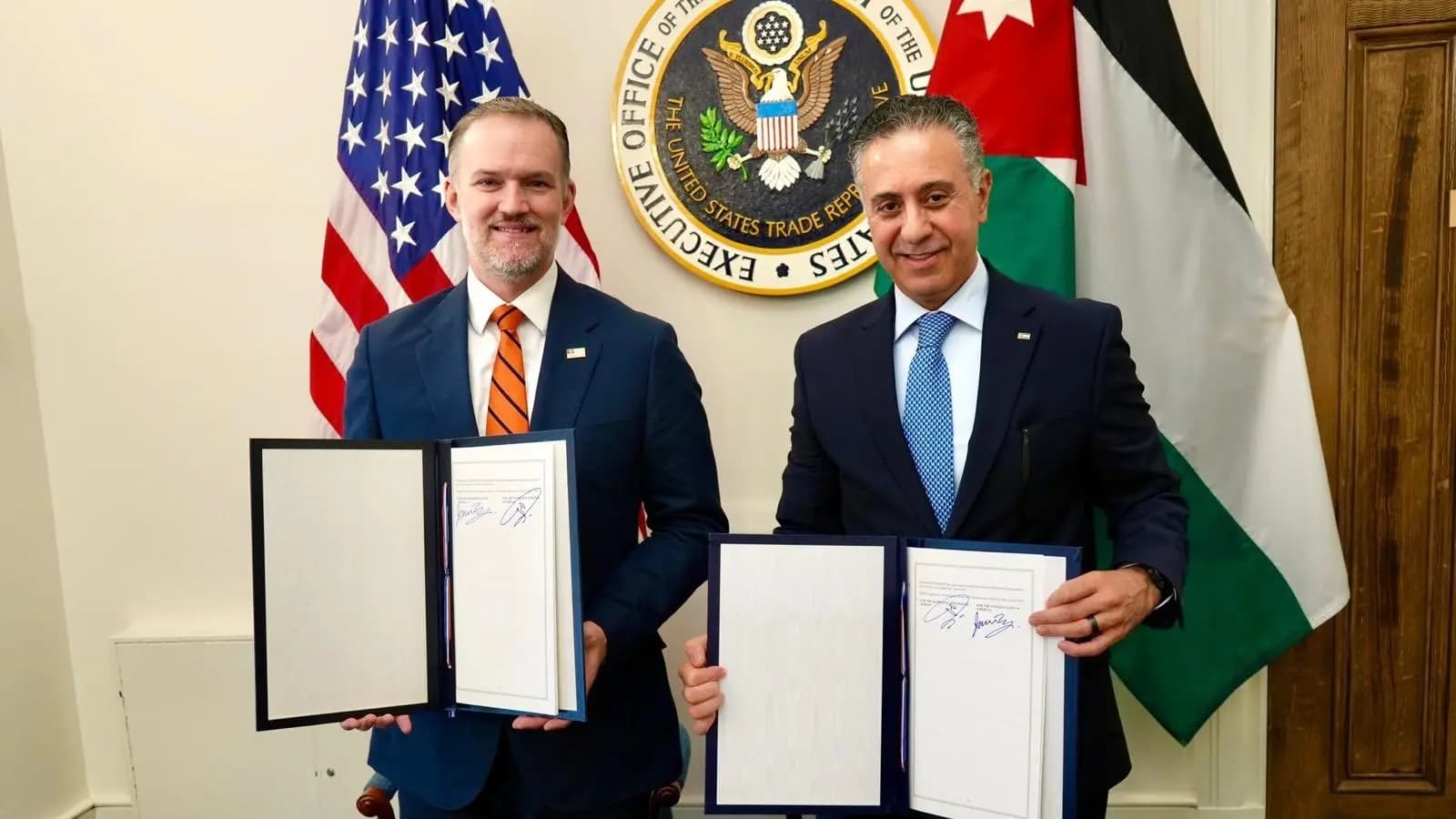 Jordan and US agree to boost trade