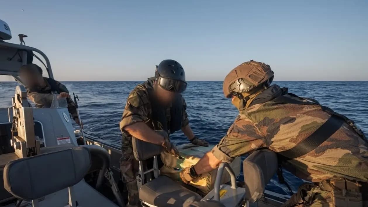 France confiscates 2.4 tons of cannabis on ship