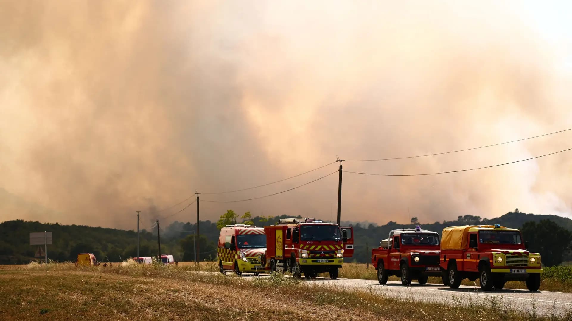 Wildfires Spread in Spain and France