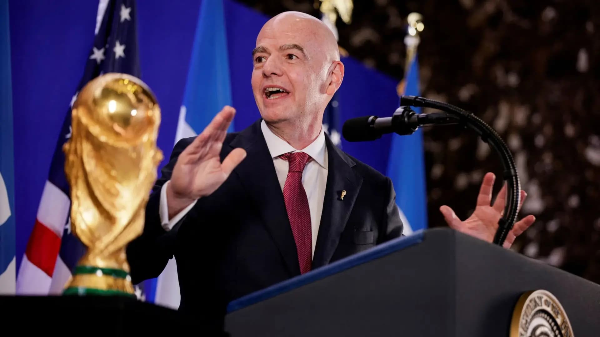 Infantino Supports FIFA Investment Plan