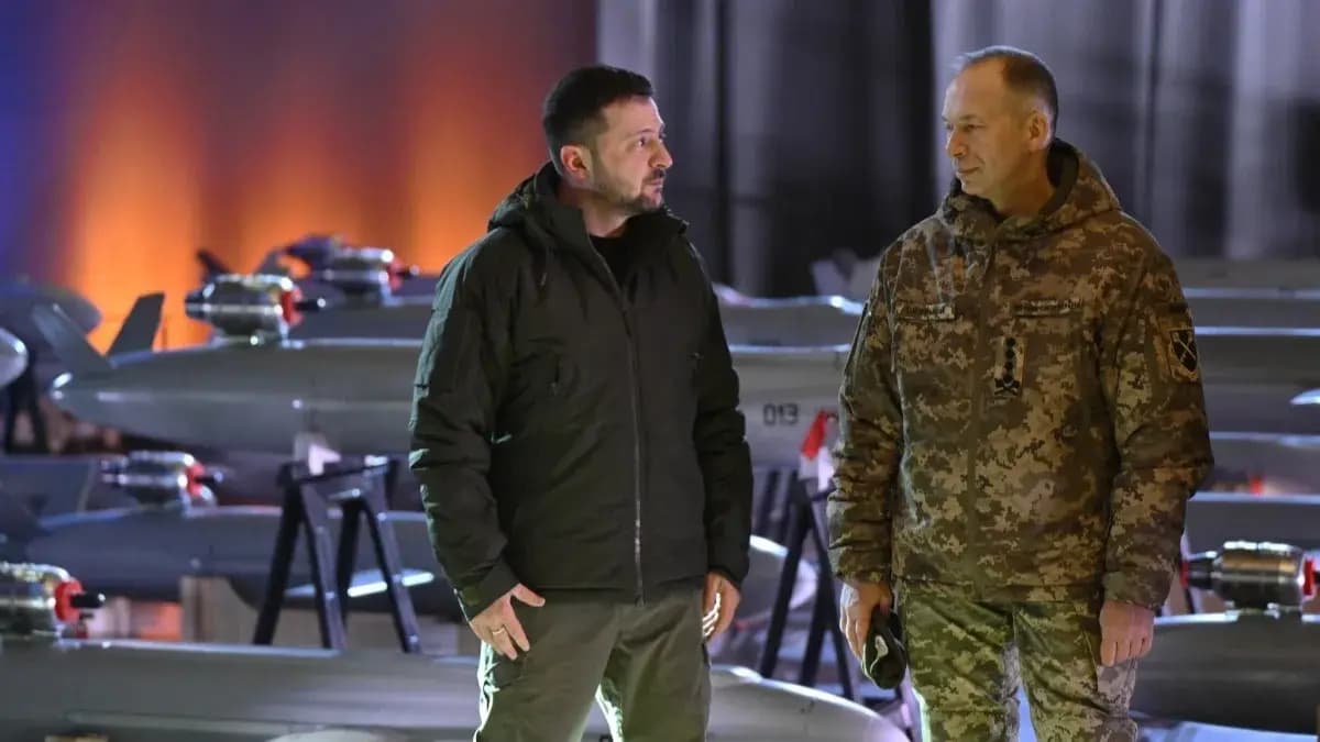 Ukrainian president removes Army Commander Sirski
