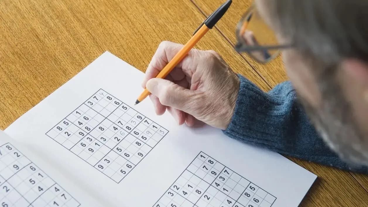 Using puzzles to combat aging