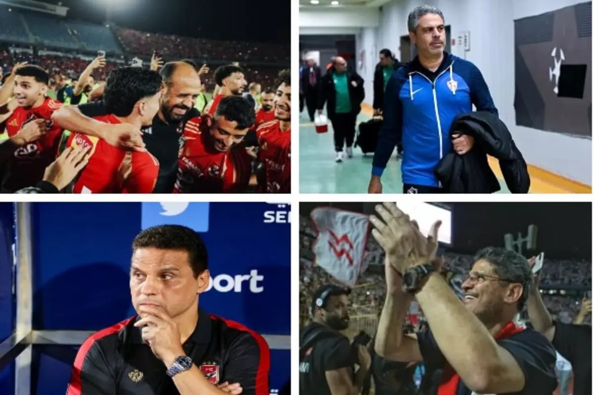 7 Egyptian coaches win titles in a decade