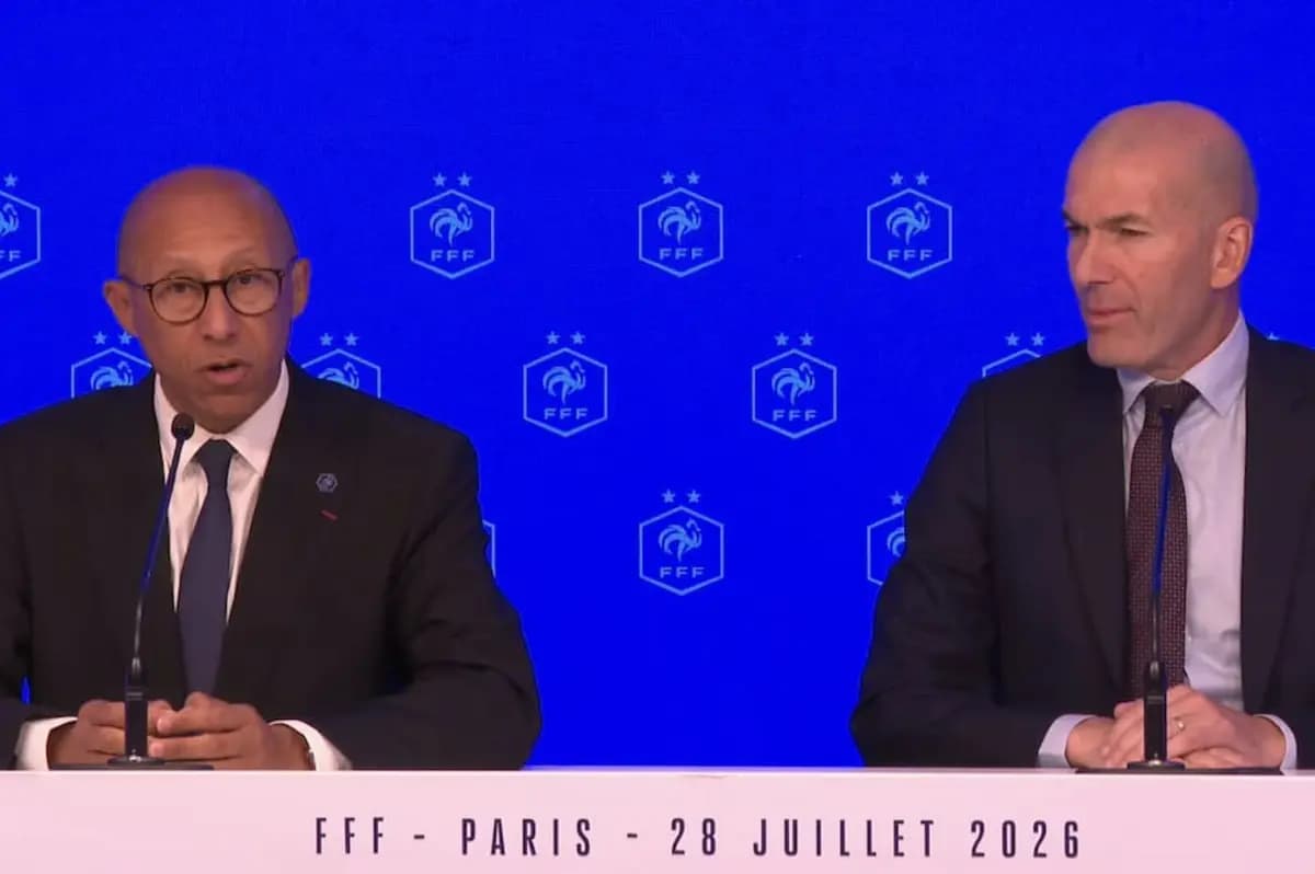 French Federation details Zidane coaching deal