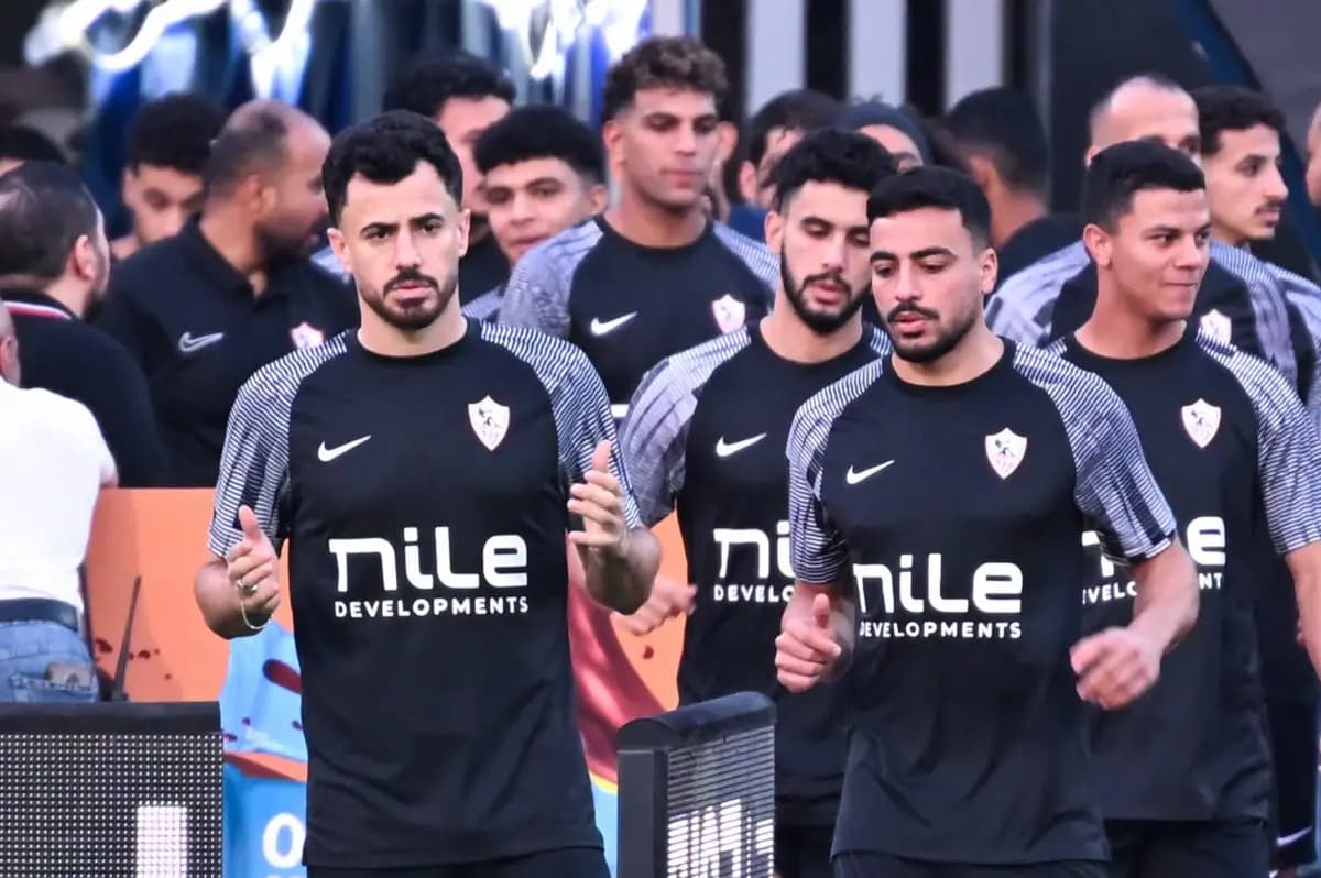Zamalek First Team to Camp Before Key Match