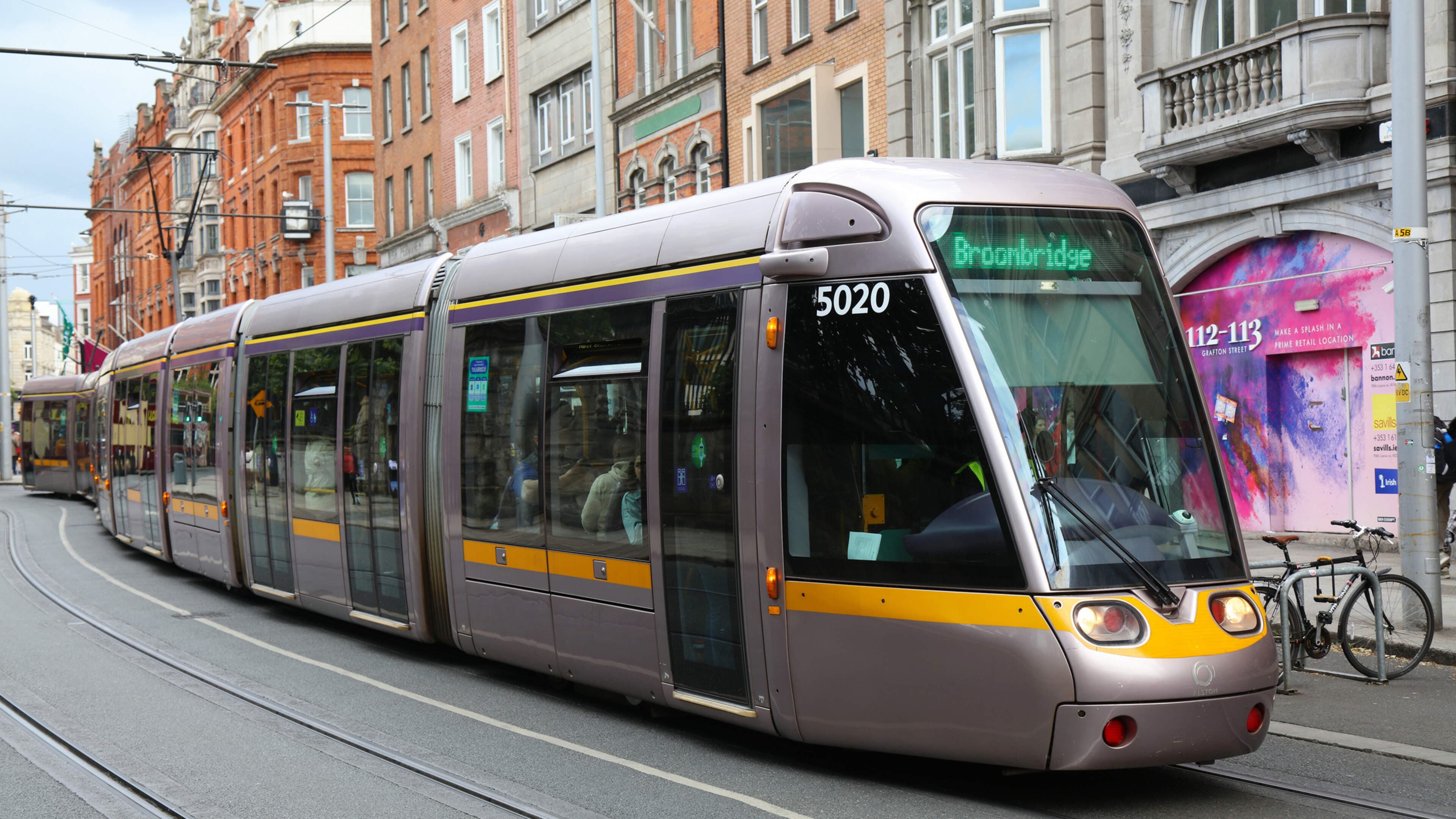 Dublin transport delays and Luas disruption