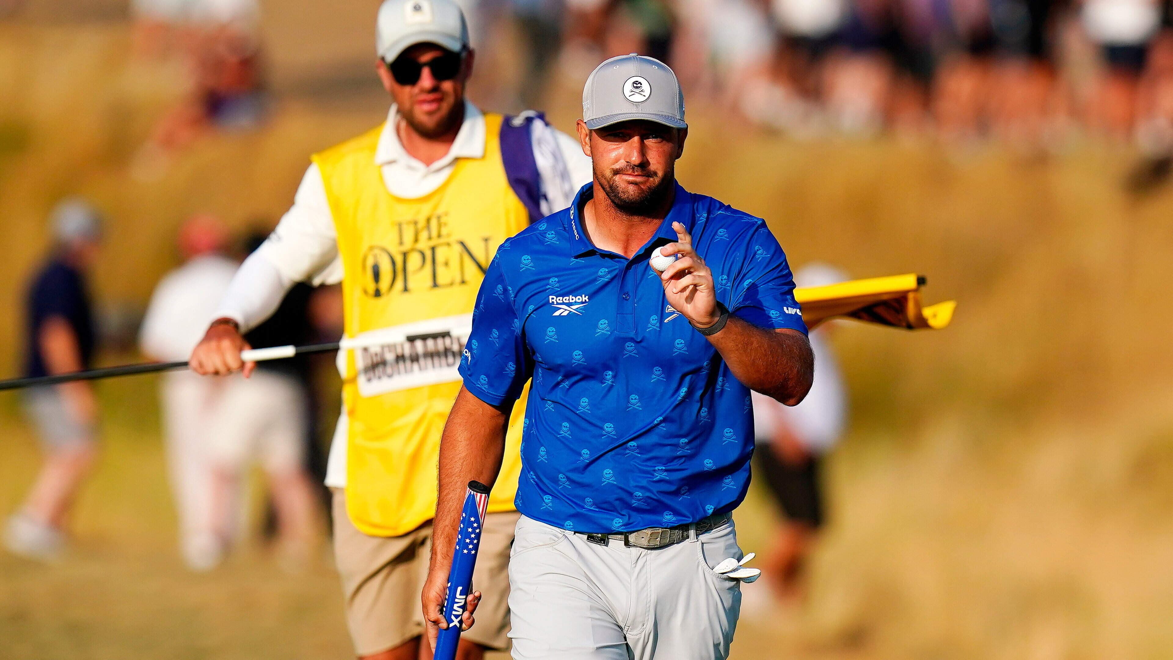 The Open Day Two: Bryson DeChambeau fumes at officials over potential two-shot penalty at Birkdale