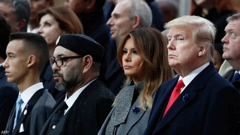 Trump reacts to Moroccan street honor