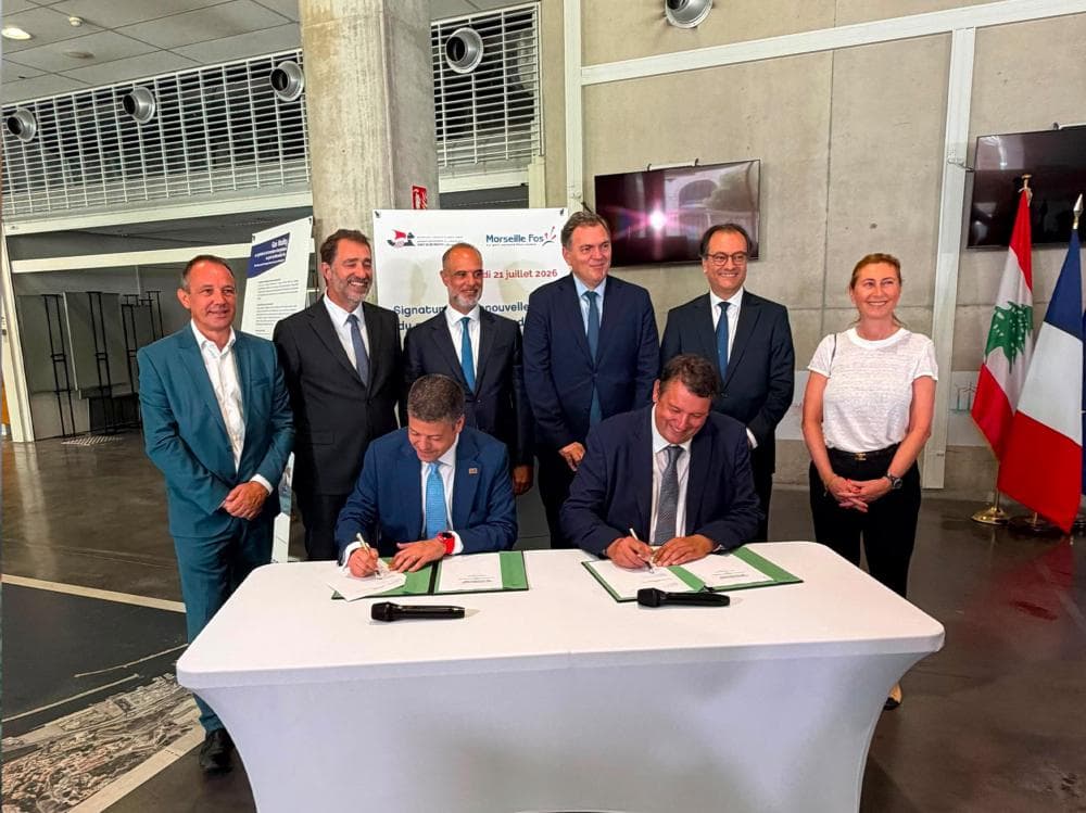 Beirut Port and Marseille Partner to Modernize Maritime Sector