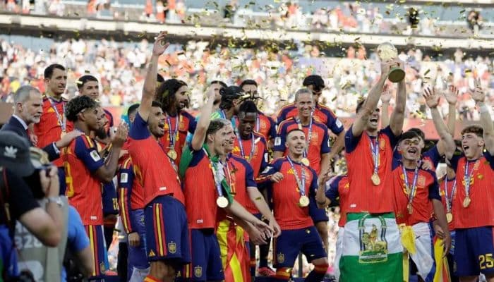 World Cup winners' reward for Spain