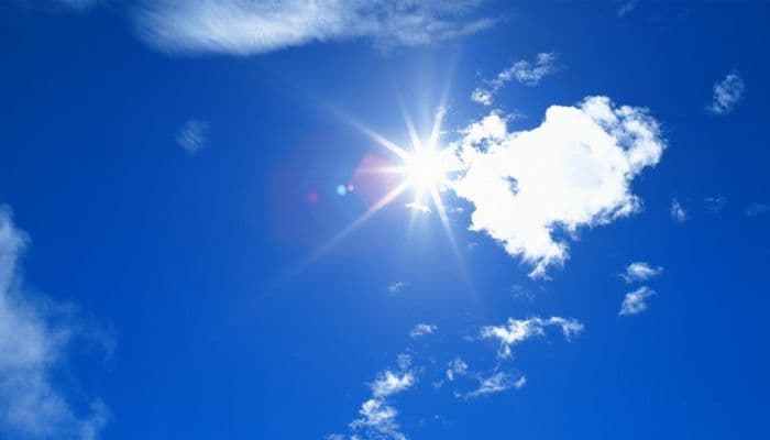 Weather mostly clear nationwide