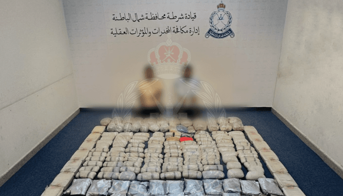 Two Arrested for Drugs in North Al Batinah