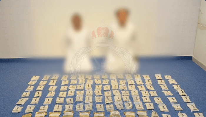 Security raid in Sohar detains two Arab suspects with drugs
