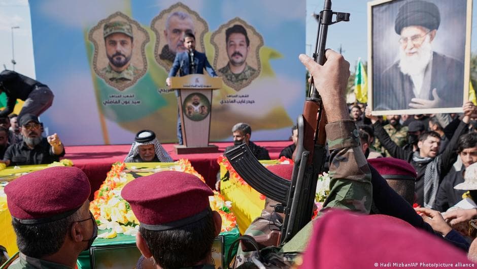 Shiite factions fire on Iraq amid tensions