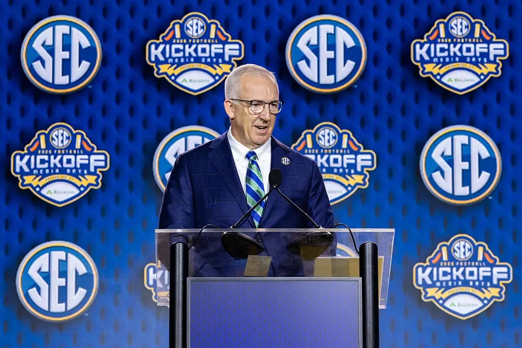 Greg Sankey responds to SEC split talk