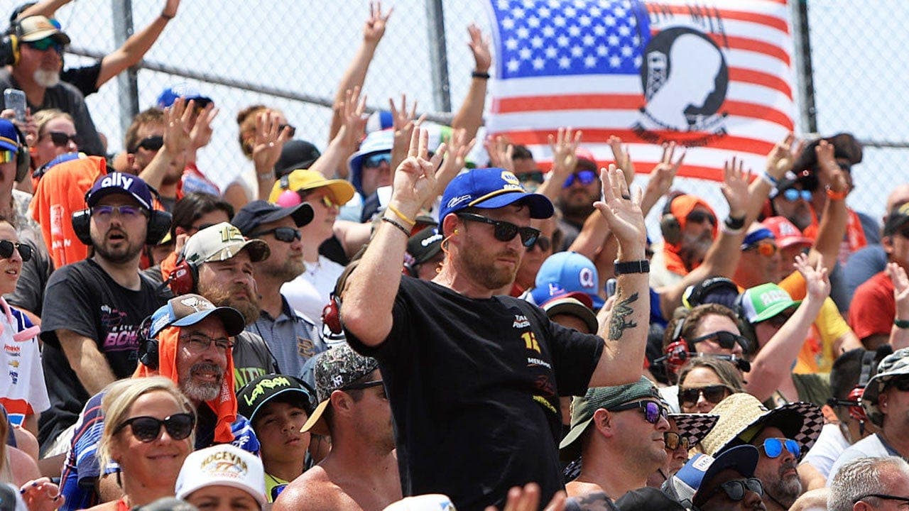 NASCAR throwback weekend features religious homage and Busch's emotional victory