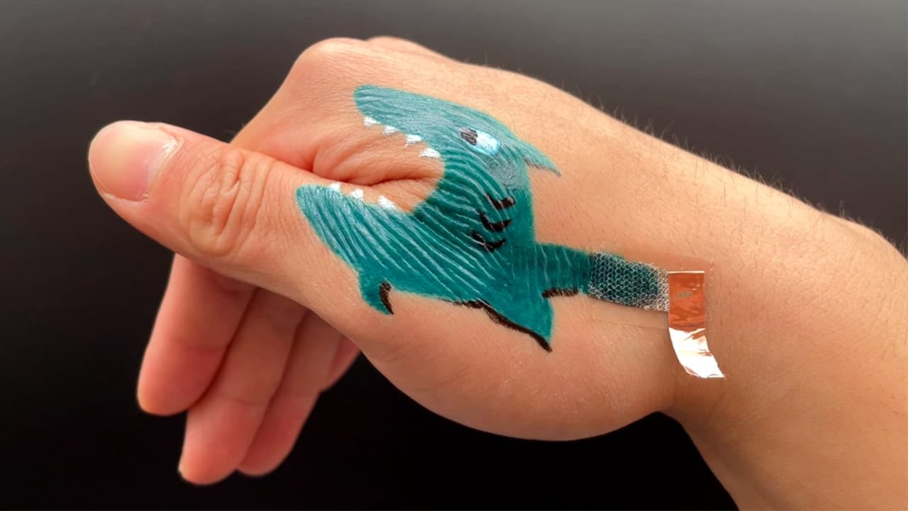 Paint-On Electronic Tattoos Detect Heart Attacks