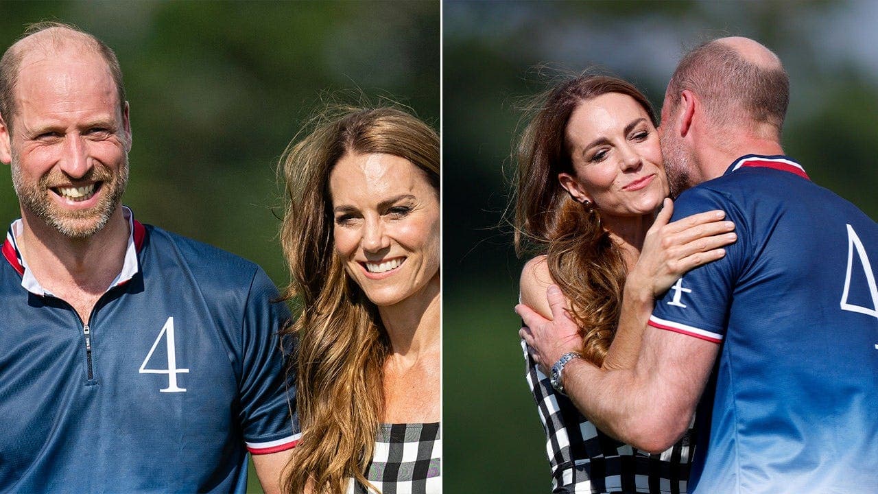 Prince William and Kate Middleton express affection publicly