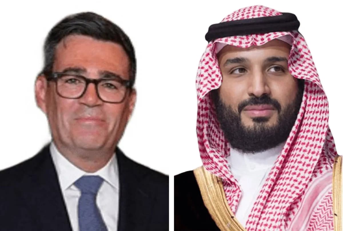 Bin Salman and Berrnam on regional issues