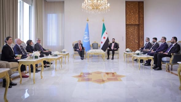 Guterres Seeks Support for Damascus Recovery