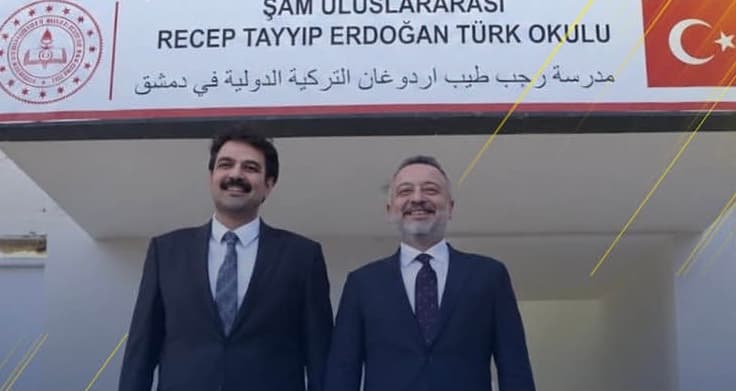 Turkish ambassador visits Damascus school