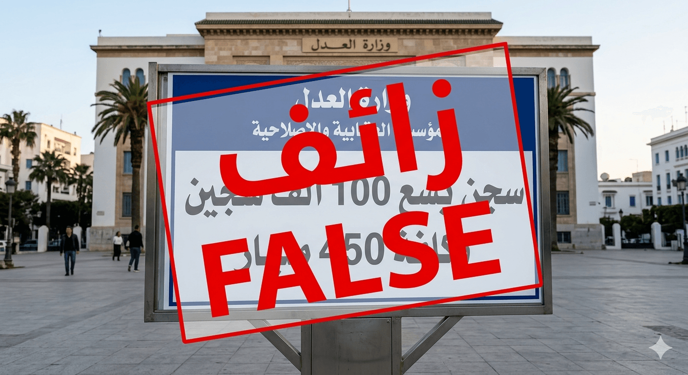 Tunisie Telegraph: Did Minister of Justice Leila Jaffal announce plans to build a prison for 100,000 inmates costing 450 billion?