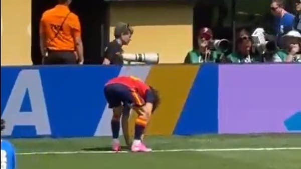 Kokorea's strange act before Argentina match