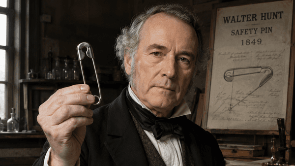 Inventor of Safety Pin sold for $400