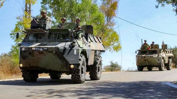 Lebanese army deploys in southern areas