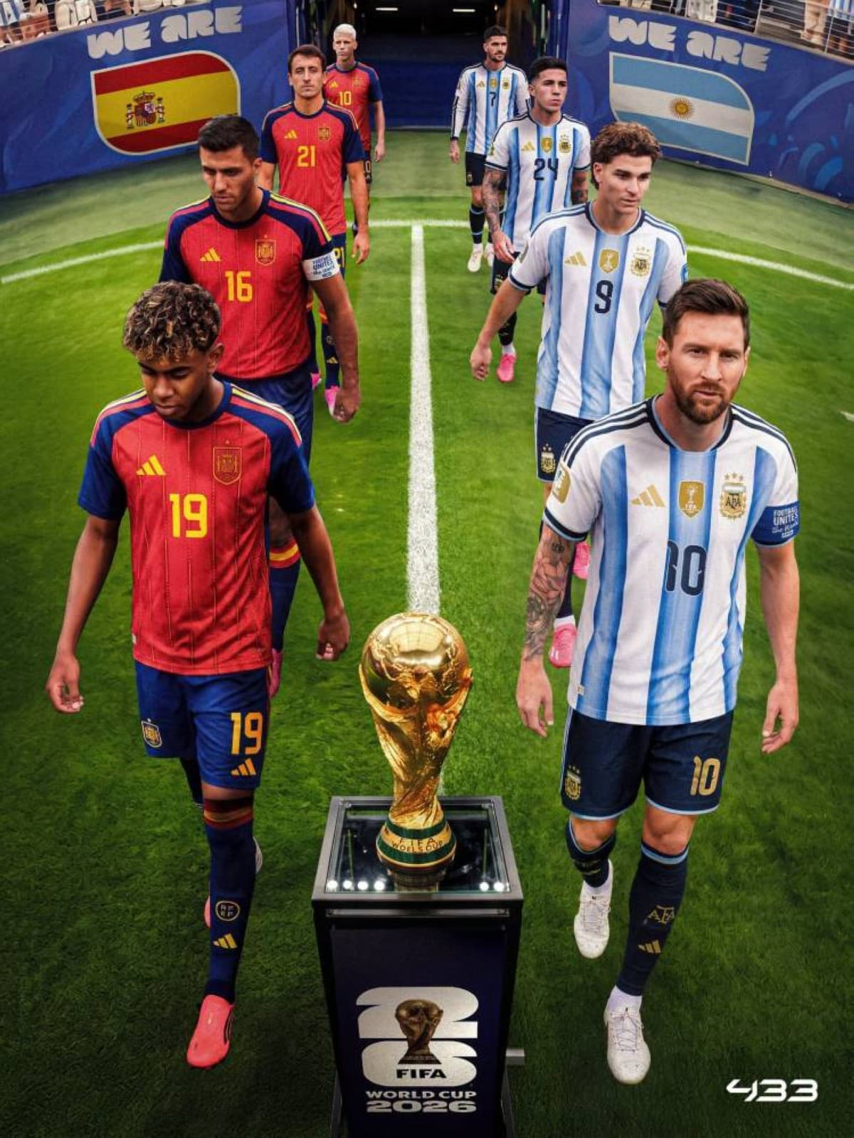 Artificial Intelligence selects finalists for Spain-Argentina World Cup final