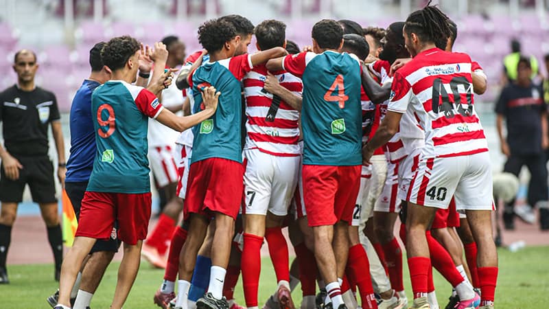 Club Africain's lineup versus Djoliba Mali