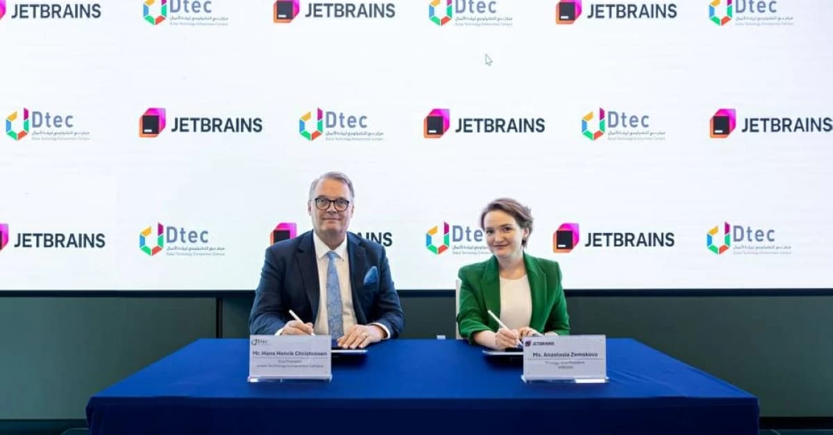 Dubai Tech and JetBrains partner